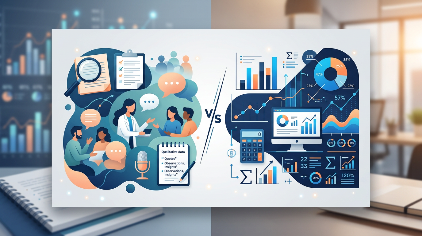 Qualitative vs. Quantitative Research Methods: A Comprehensive Guide for Researchers