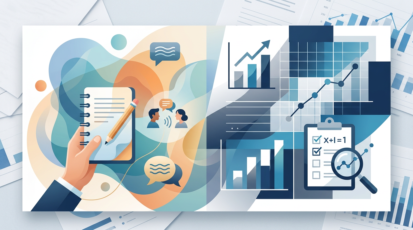 Qualitative vs. Quantitative Research Methods: A Comprehensive Guide